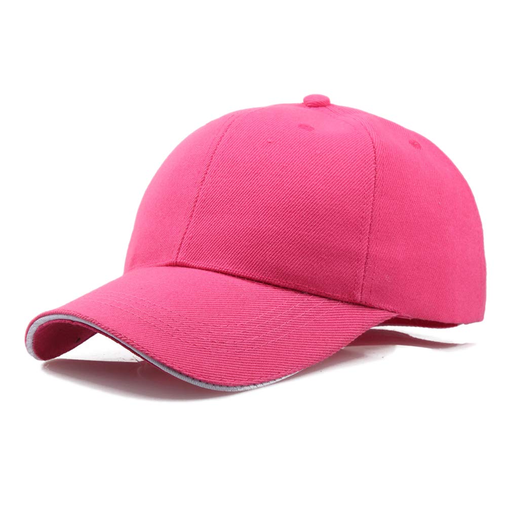 Women's Cotton Baseball Cap for Ponytail & High Bun - Adjustable Sun Hat for Golf, Running, Hiking & Outdoor Activities