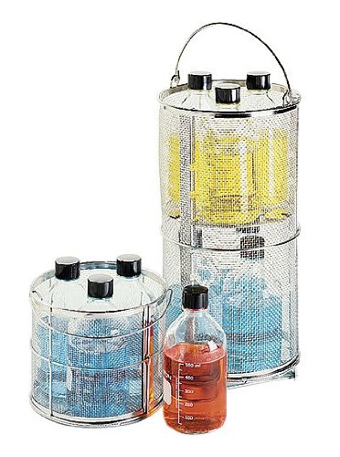 Yamato Sterilizer Basket with Shelf for Vertical Loading Sterilizers - Compatible with Models 10772-00 & 10772-05 | Perfect for Medical, Dental, and Laboratory Equipment Sterilization
