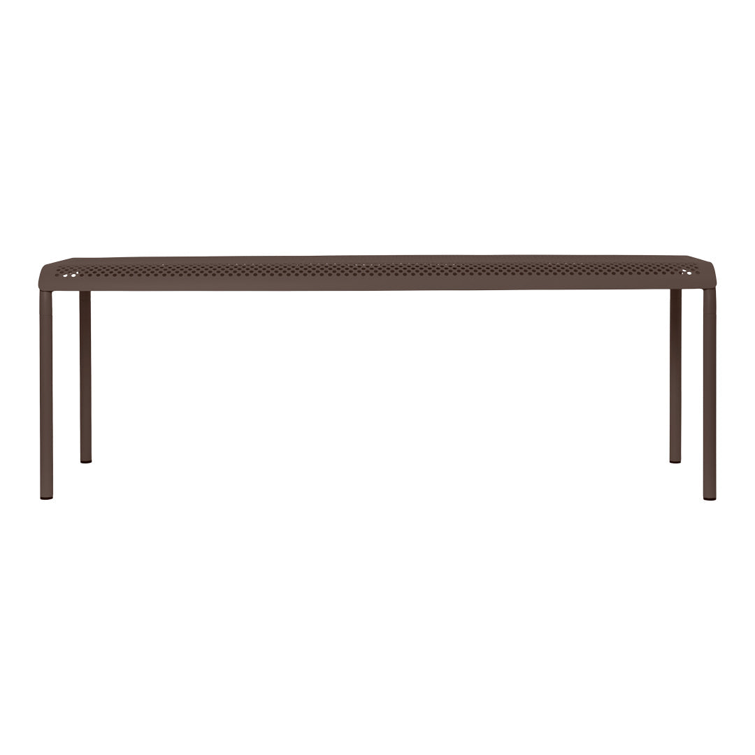 Ferm Living Dapple Bench - Modern Wooden Entryway Bench with Unique Pattern for Hallway, Living Room & Bedroom Decor