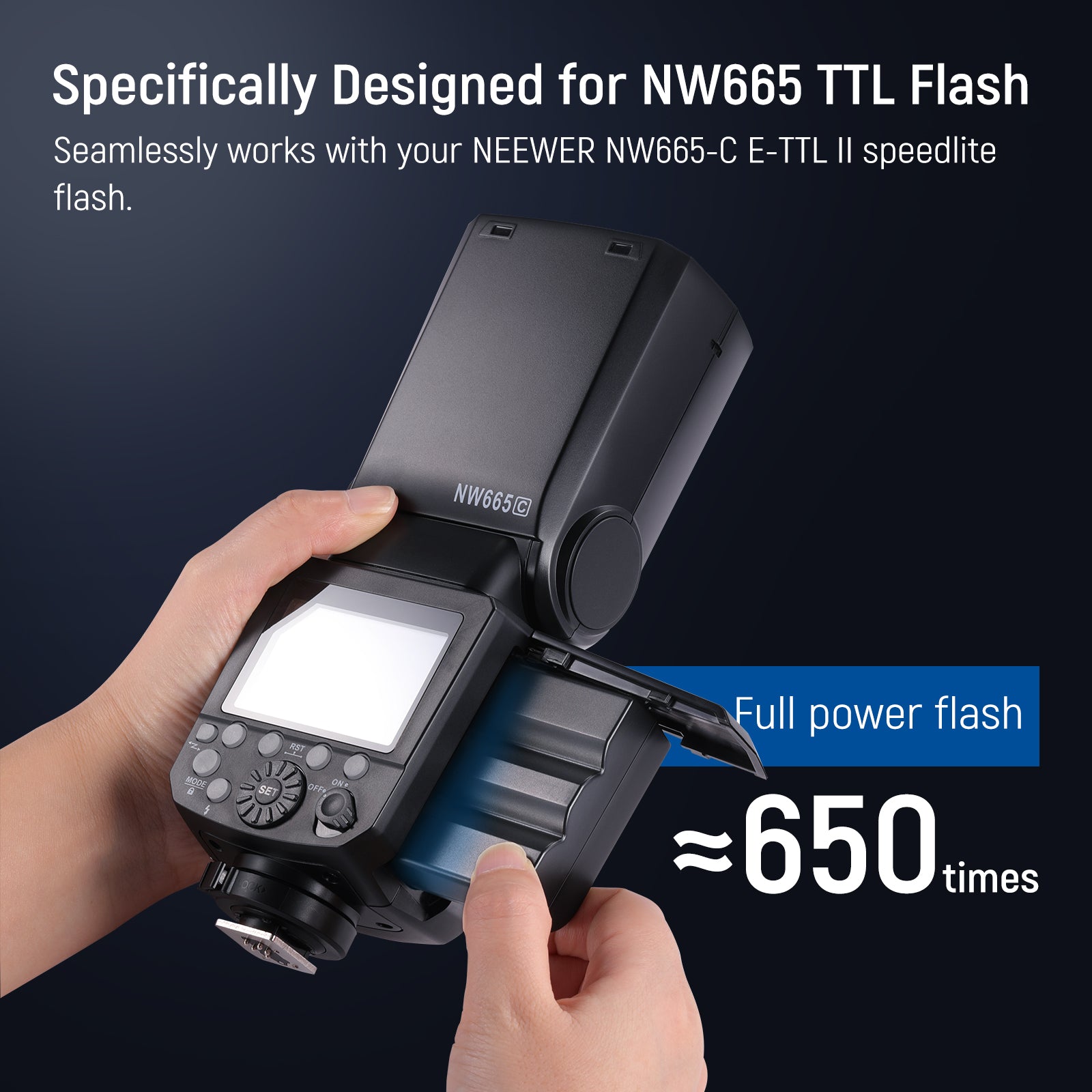NEEWER NW19 NW665 Rechargeable Battery Pack for Cameras, LED Lights, and Photography Equipment - Perfect for Outdoor Shooting, Studio Lighting, and Video Production
