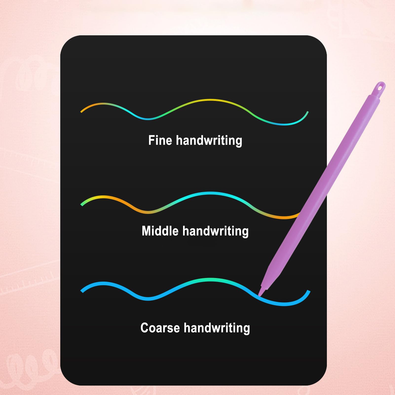 8.5 Inch LCD Writing Tablet for Kids - Colorful Educational Drawing Board for Children 4 Years & Up | Perfect for Road Trips, Travel, School & Home Learning Activities