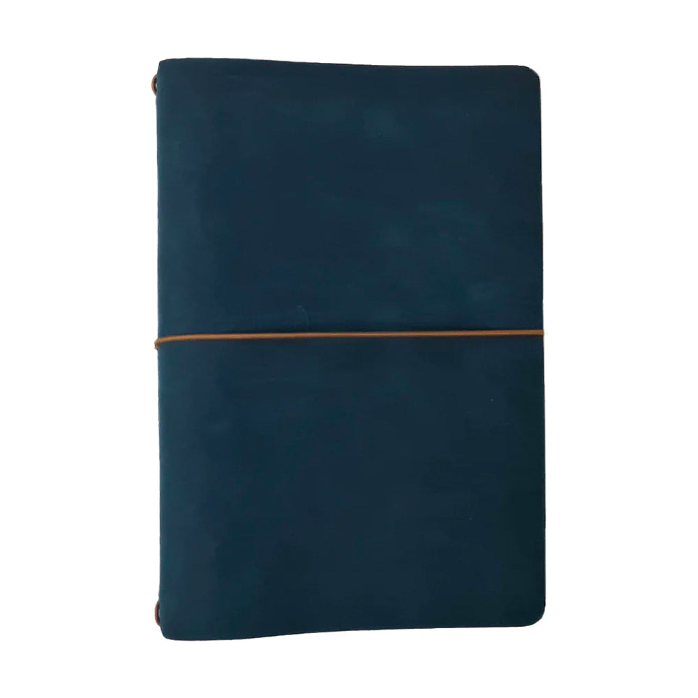 Premium Refillable Leather Journal for Writing - Endless Explorer Blue - Perfect for Travel, Note Taking & Gift Giving
