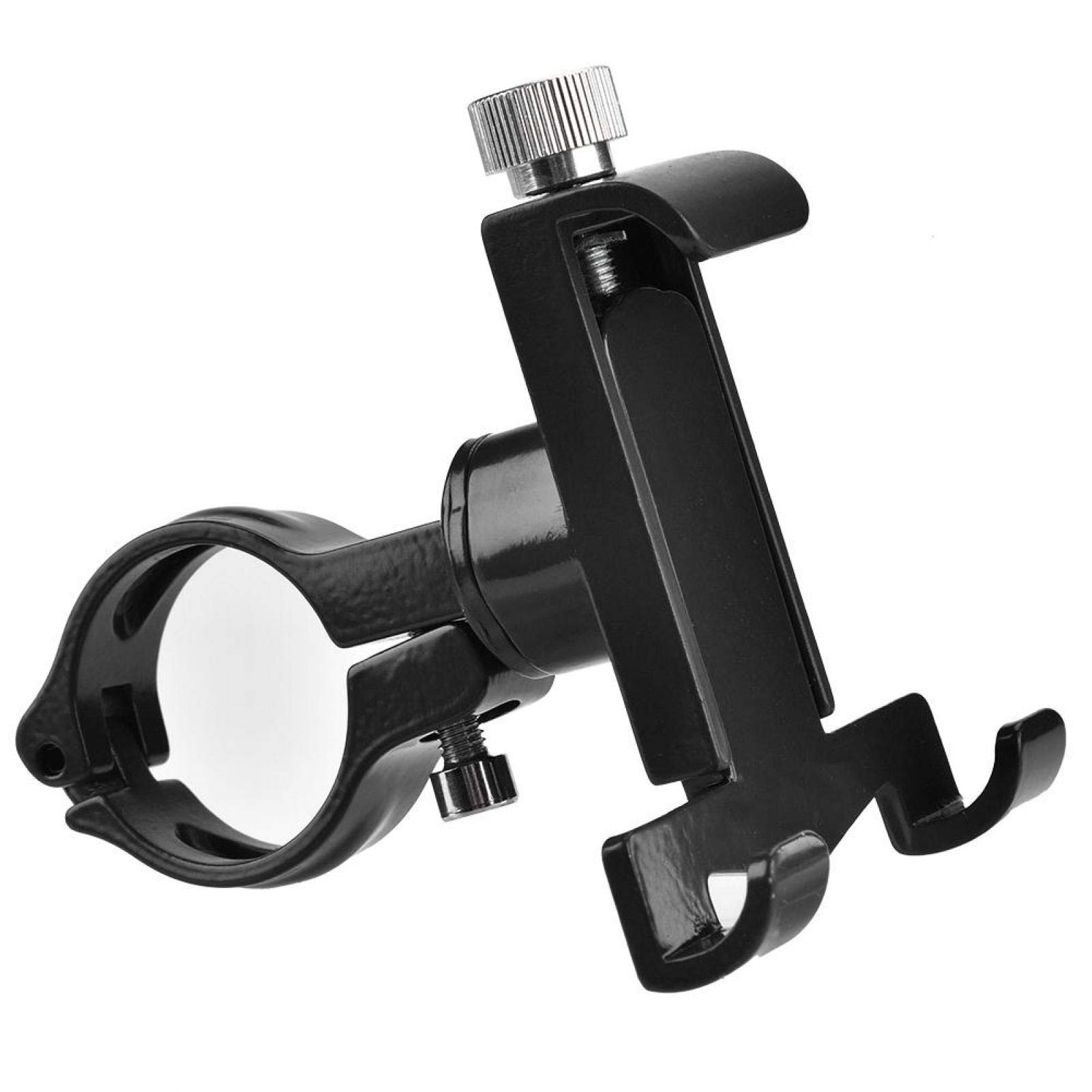 Cyrank Adjustable Bike & Motorcycle Phone Mount - Universal Handlebar Phone Holder with Wrench - Perfect for Cycling, Commuting & Outdoor Adventures