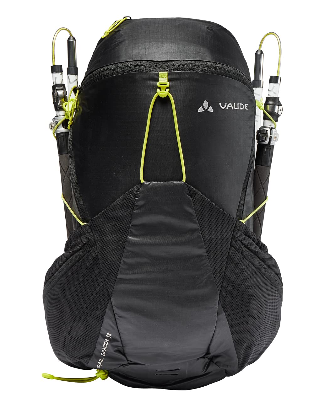 VAUDE Black Hiking Backpack - Lightweight Durable Daypack for Outdoor Adventures, Travel & Daily Commute - One Size Fits All