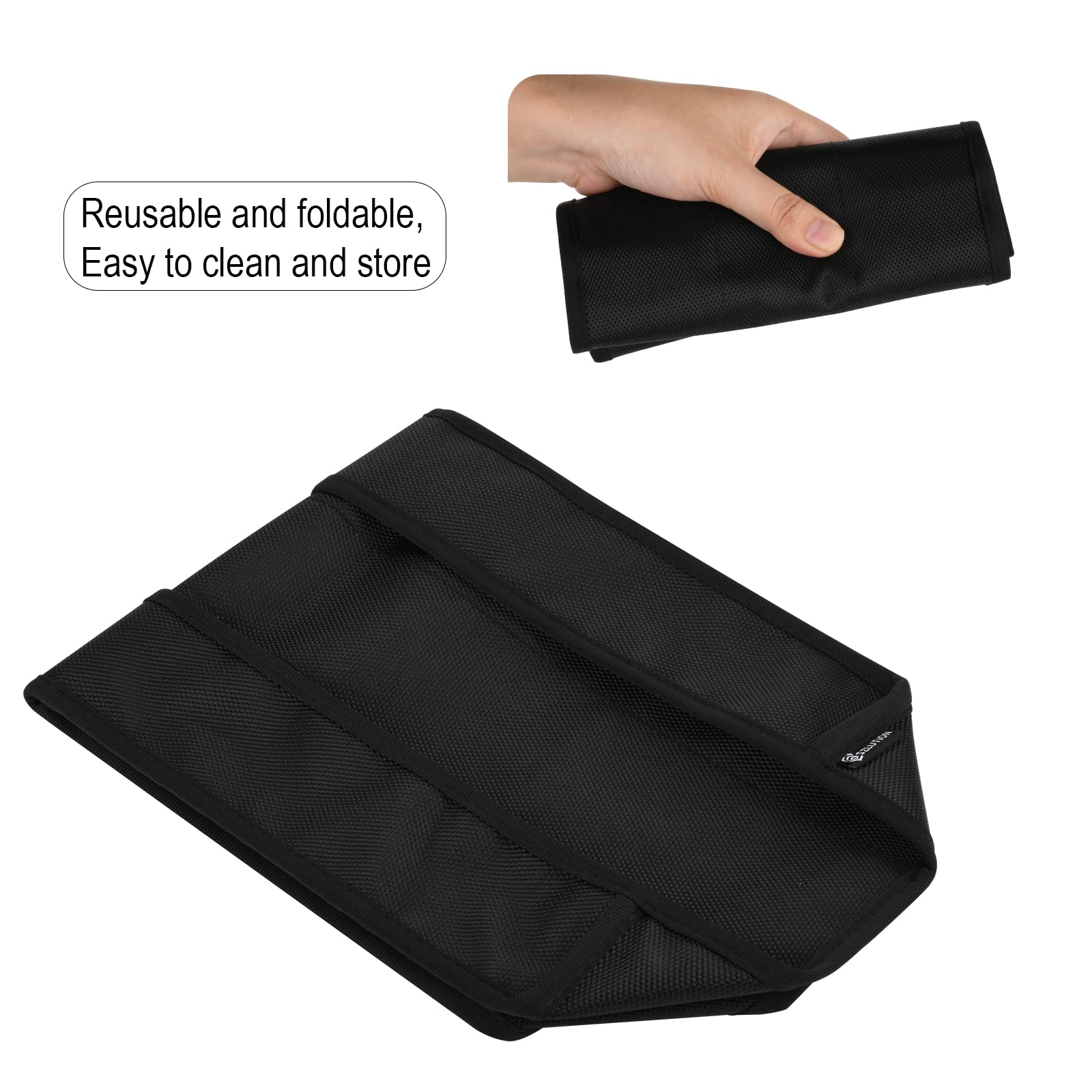 Premium 1680D Nylon Keyboard Dust Cover - Waterproof & Anti-Dust Protection for Standard Size PC Keyboards (17.7