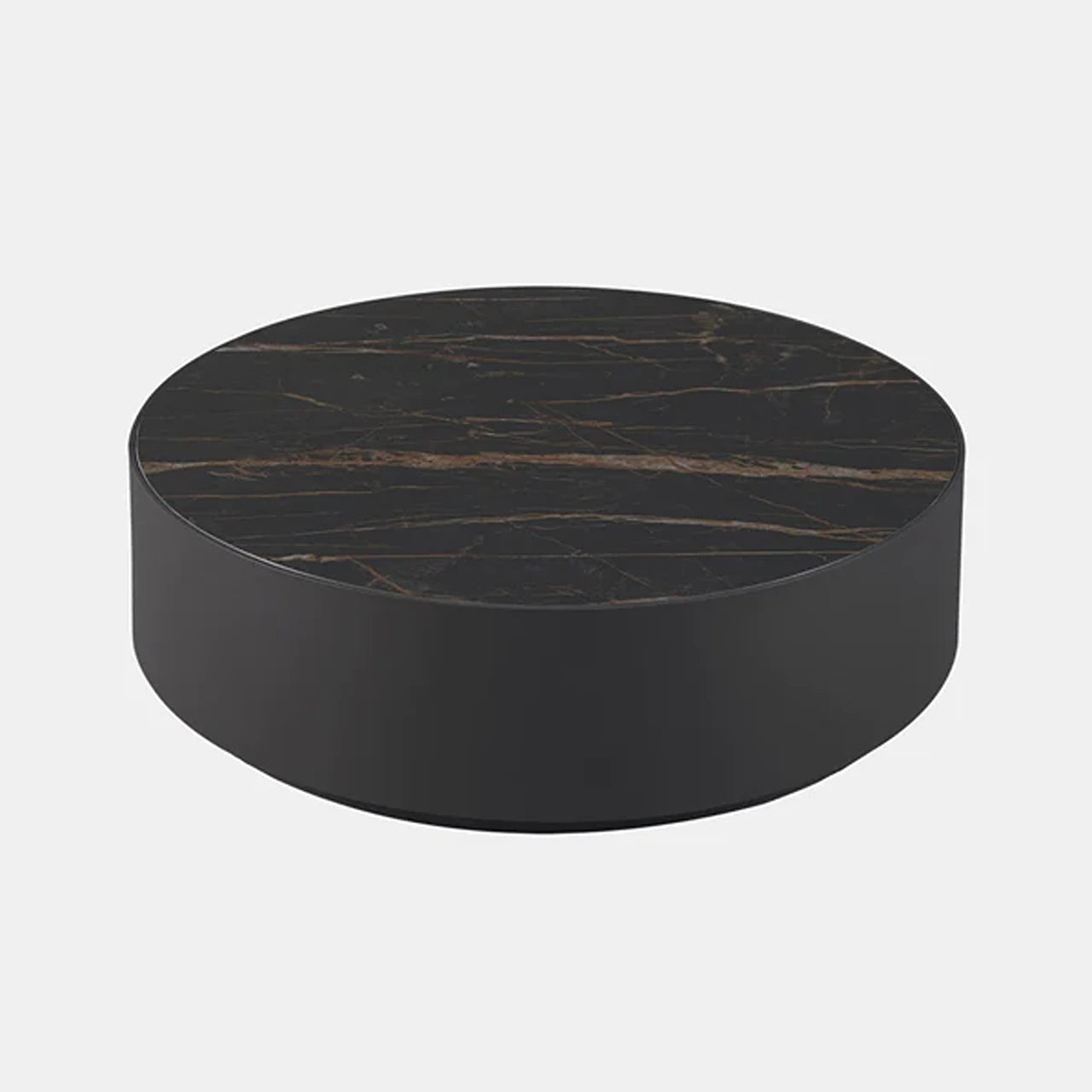 Antigua Outdoor Round Coffee Table - Weather-Resistant Patio Furniture for Garden, Poolside & Backyard Relaxation