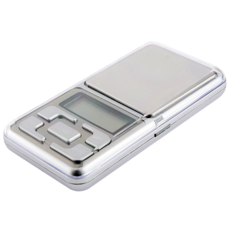 500g x 0.1g Pocket Balance Scale - High Precision Digital Mini Scale for Jewelry, Gold, Herbs & Small Items - Perfect for Home, Kitchen, Lab & Travel Use