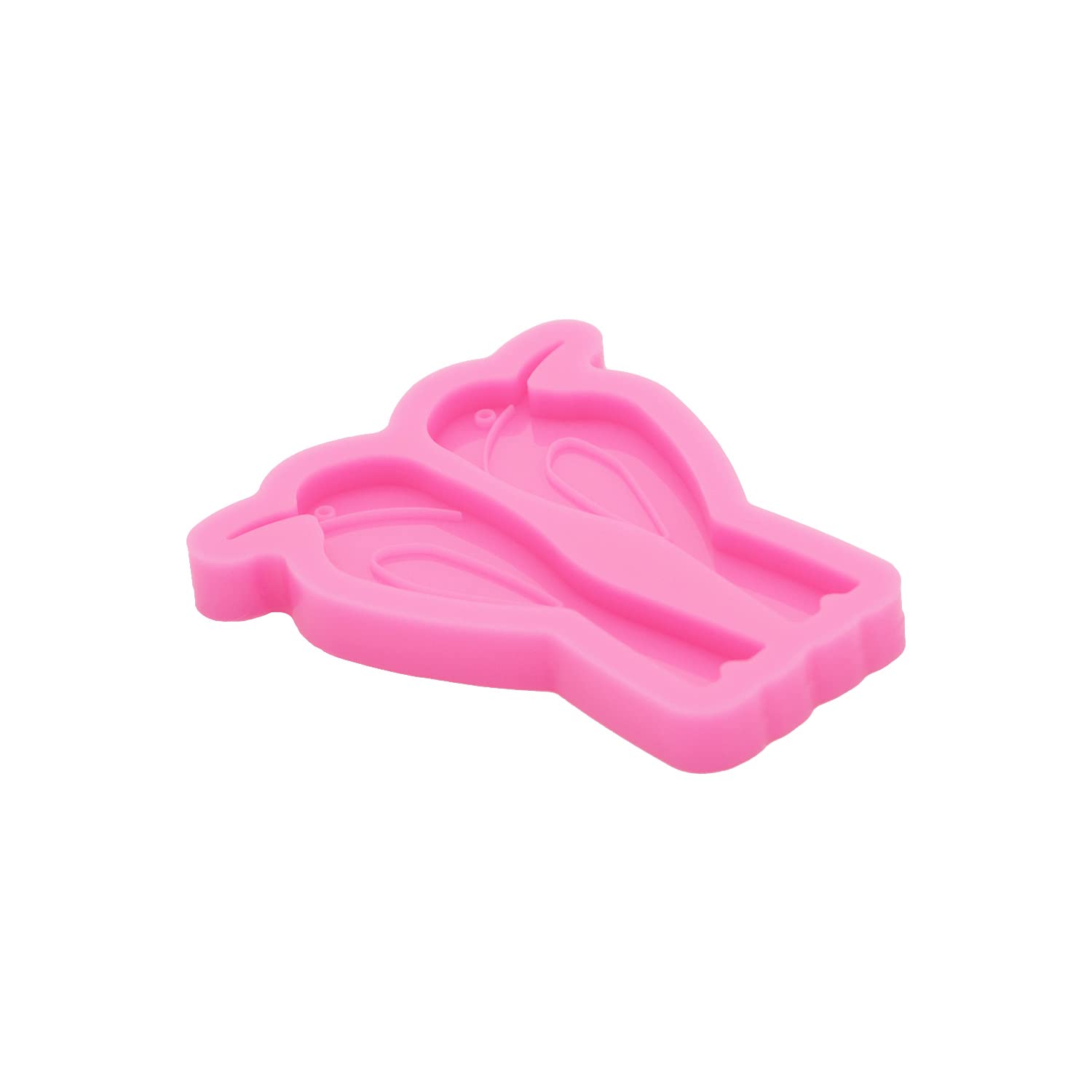 Angel Wings Shiny Silicone Mold for DIY Jewelry Making - Bird Earrings Studs Resin Craft Mold - Perfect for Epoxy Resin Crafts, DIY Ear Studs & Handmade Jewelry Accessories - Great for Gifts, Fashion Jewelry Making & Craft Projects