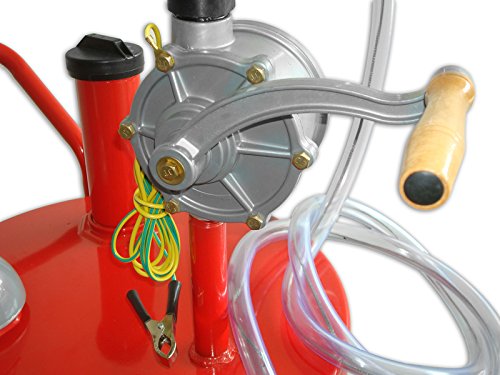 SER-95 Manual Oil Extractor Pump - Hand Operated Vacuum Fluid Transfer Pump for Automotive, Marine & Industrial Use - Ideal for Oil Changes, Fluid Recovery & Maintenance