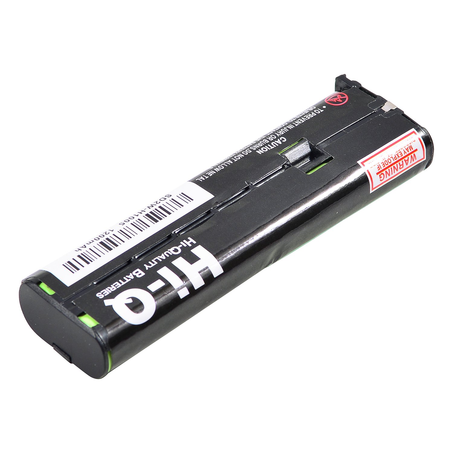 Synergy Digital 2-Way Radio Batteries - 5 Pack Ni-MH 4.8V 1200mAh Replacement Batteries for Motorola NNTN4190 Walkie Talkie - Perfect for Construction, Security, and Outdoor Adventures