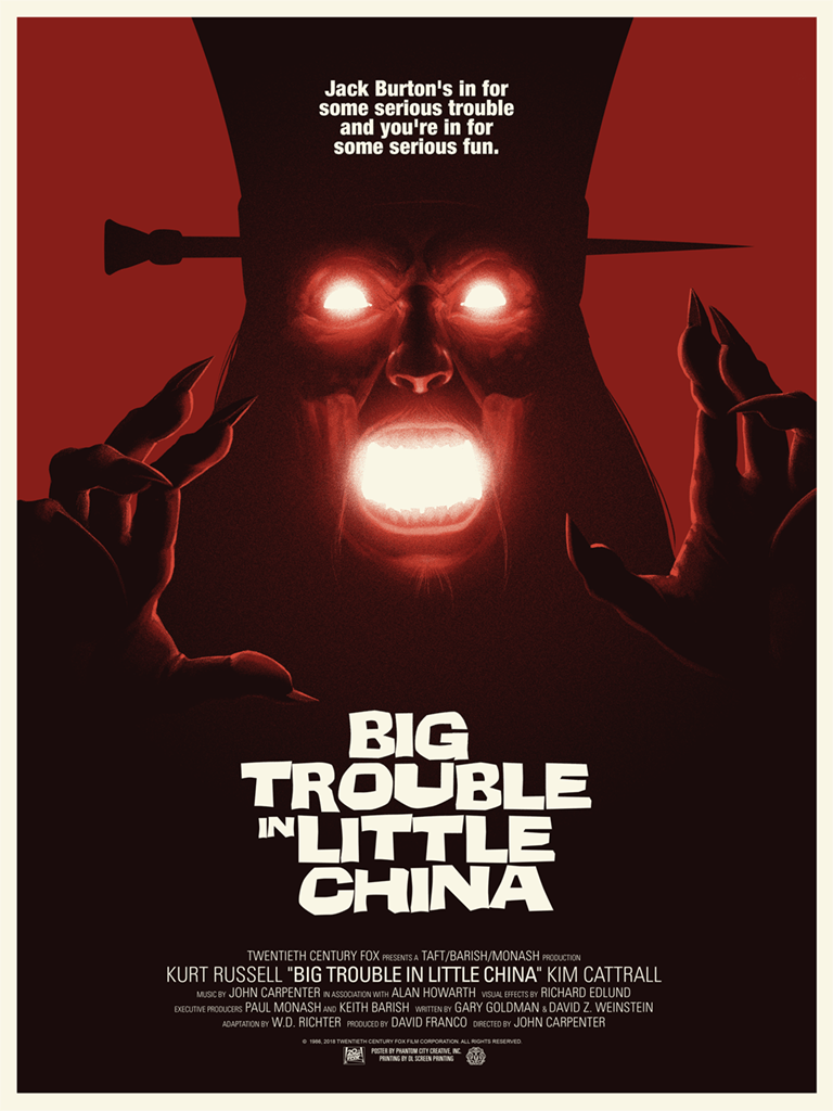 Big Trouble In Little China - Classic 80s Action Adventure Movie | Perfect for Movie Nights, Nostalgia Lovers & Cult Film Fans