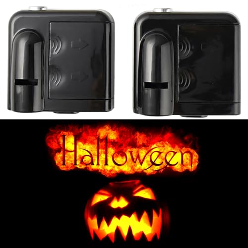 Flaming Halloween Pumpkin