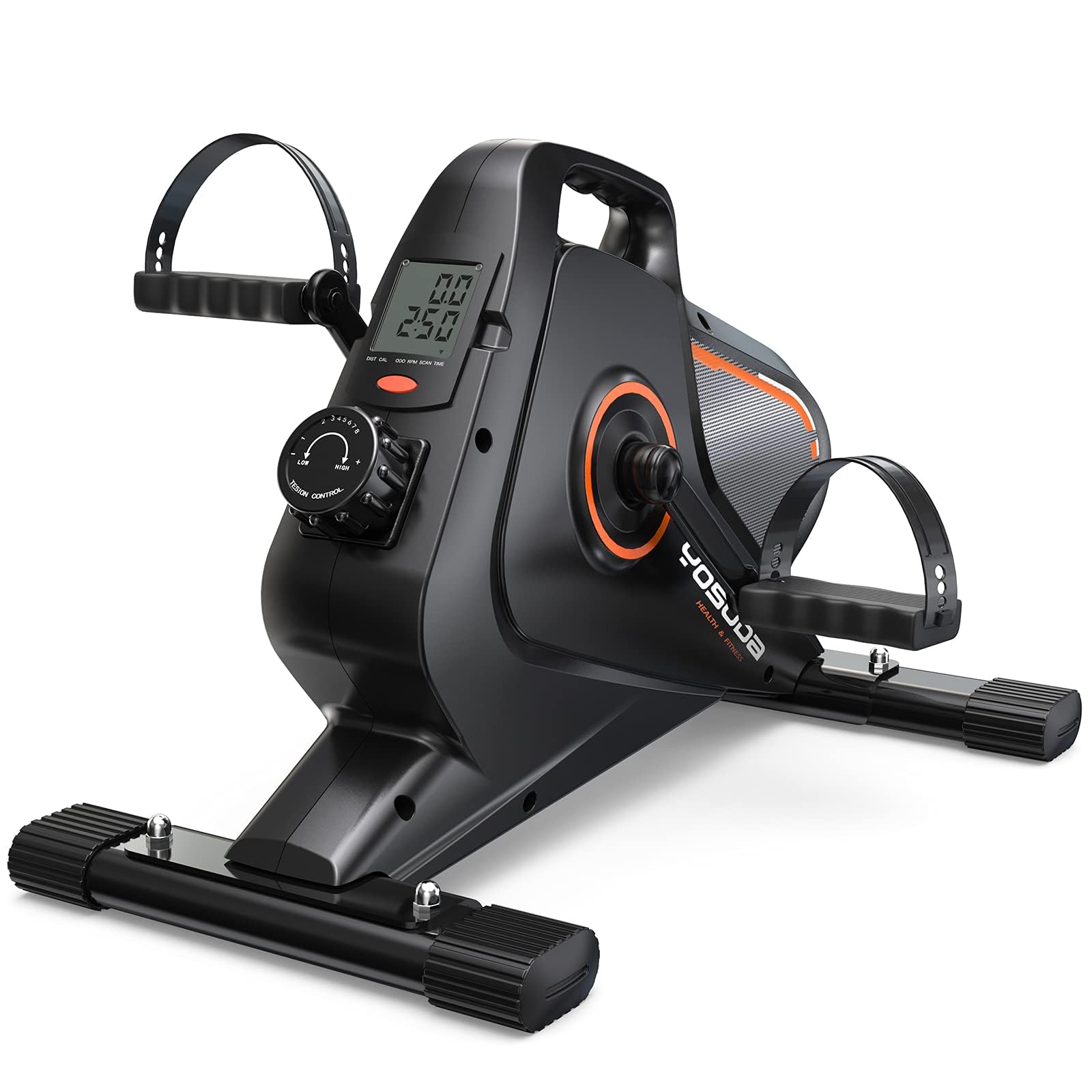 YOSUDA Magnetic Under Desk Bike Pedal Exerciser - Mini Exercise Bike for Arm & Leg Workouts, Compact Desk Pedal Bike for Home & Office Use - Stay Active While Working or Watching TV