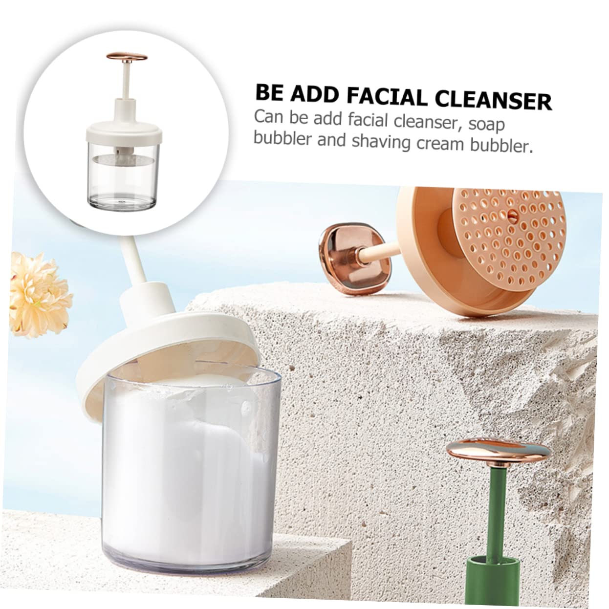 CANIGHT Upgrade Your Skincare Routine - Facial Cleansing Foam Maker with Bubbler Technology | Portable Foaming Cup for Travel & Daily Face Cleansing | Perfect for On-the-Go Skincare & Deep Pore Cleaning