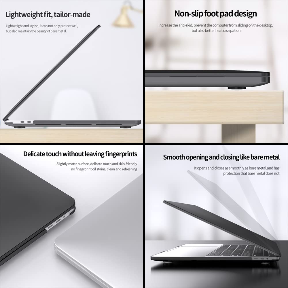 Custom Personalized Photo Case for MacBook Pro 16 inch A2485 (2021) - Clear Plastic Hard Shell Protective Cover | Perfect for Gifts, Travel & Office Use