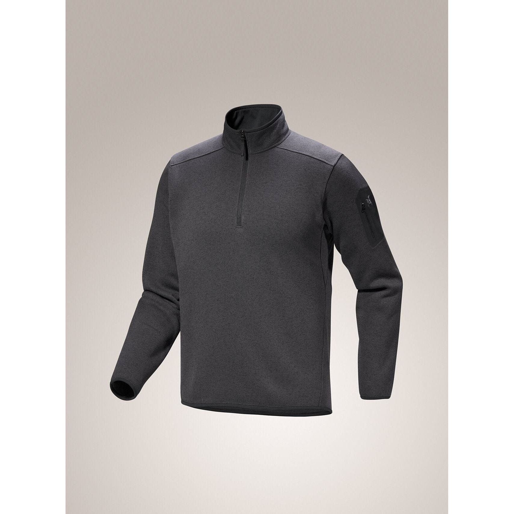 Arc'teryx Men's Covert 1/2 Zip Fleece Pullover - Lightweight Midlayer for Hiking, Camping & Outdoor Adventures