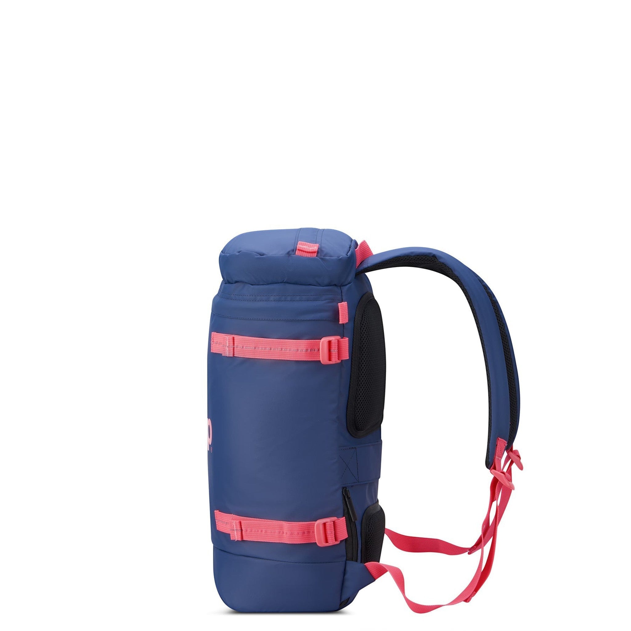 Delsey Jeep JS013C Water-Resistant Cylindrical Backpack for Travel, Hiking & Commuting - Lightweight Durable Carry-On Bag with USB Charging Port