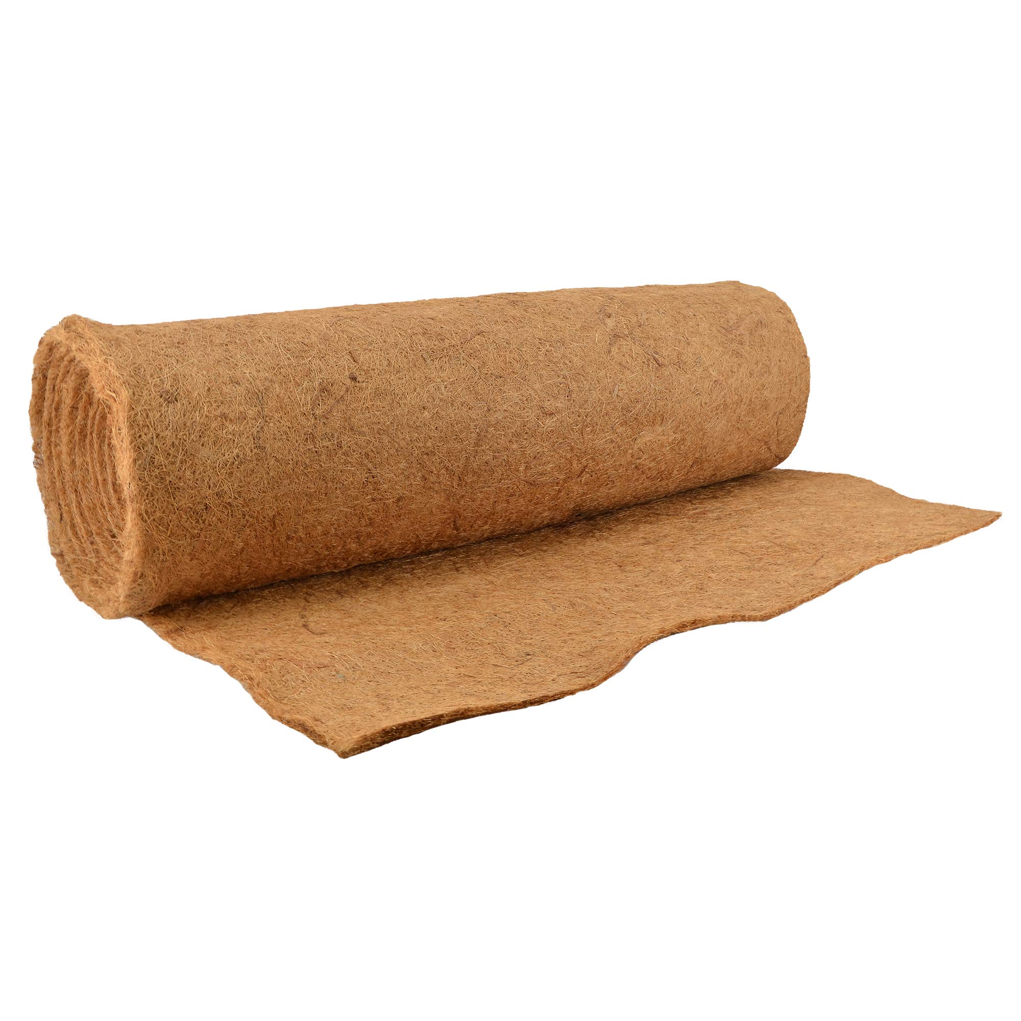**Arcadia Garden Products 1607 36” x 33' Natural Coconut Coir Fiber Liner Roll for Planters & Flower Baskets – Durable, Eco-Friendly Garden Liner for Indoor & Outdoor Plants**    *(Use for hanging baskets, raised beds, and decorative planters to enhance drainage and root health.)*