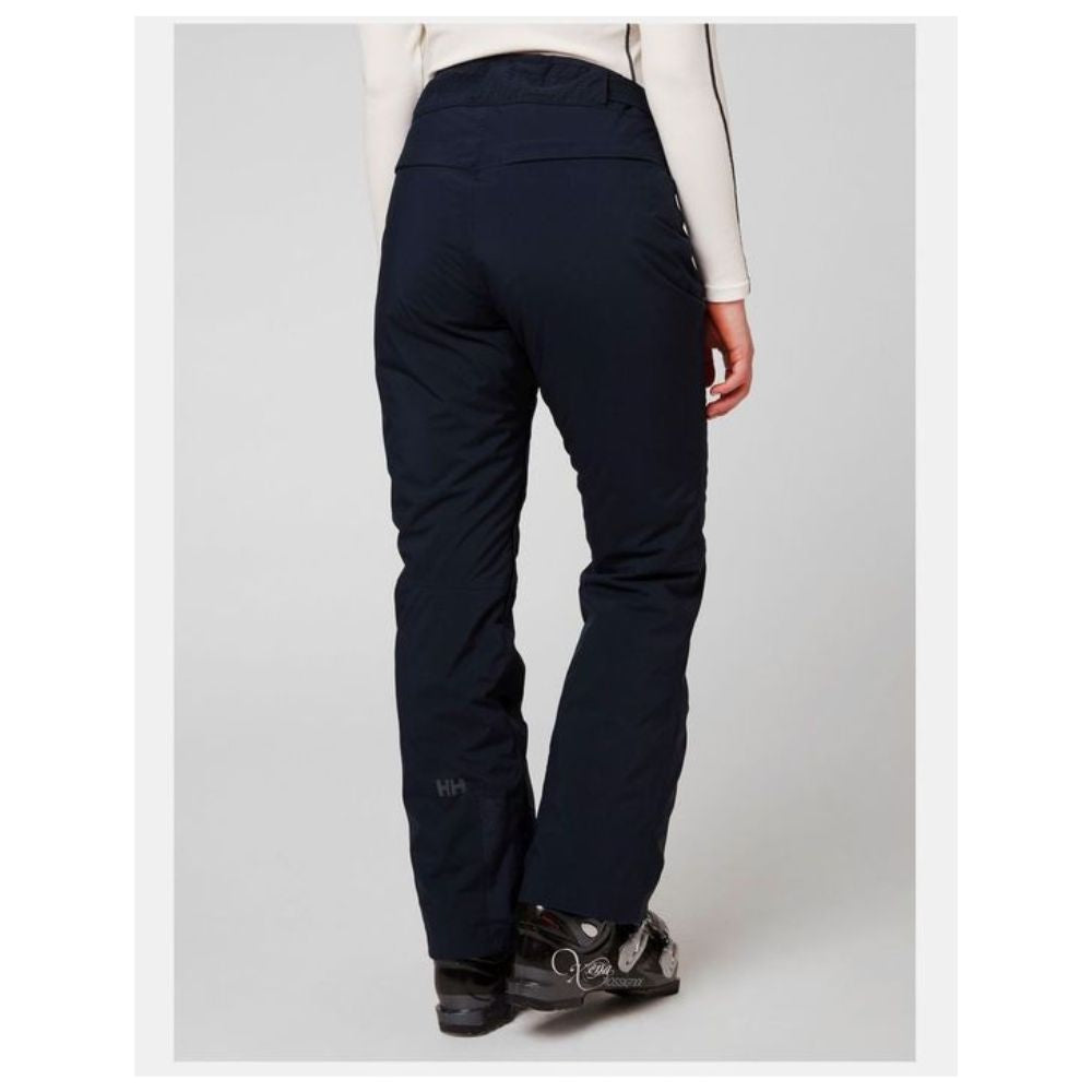 Helly Hansen Women's Legendary Insulated Ski Pants - Waterproof Winter Snow Pants for Skiing & Snowboarding - Navy Blue (Outdoor Activities, Cold Weather Protection)