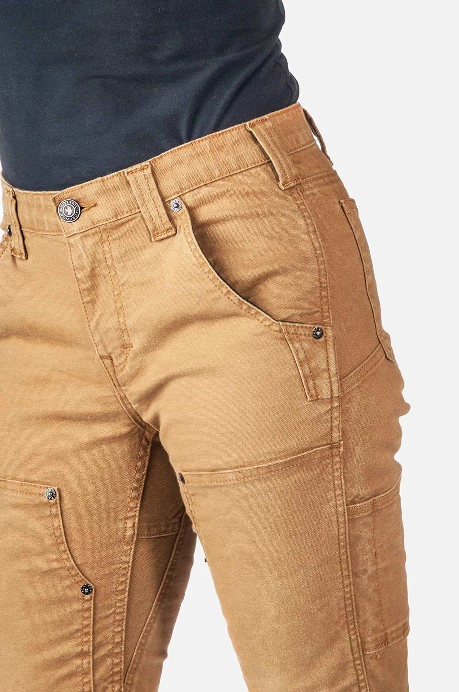 Dovetail Workwear Maven X Women's Cargo Pants - Slim Leg Fit with 10 Functional Pockets | Durable & Stylish Work Pants for Construction, Landscaping & Outdoor Activities