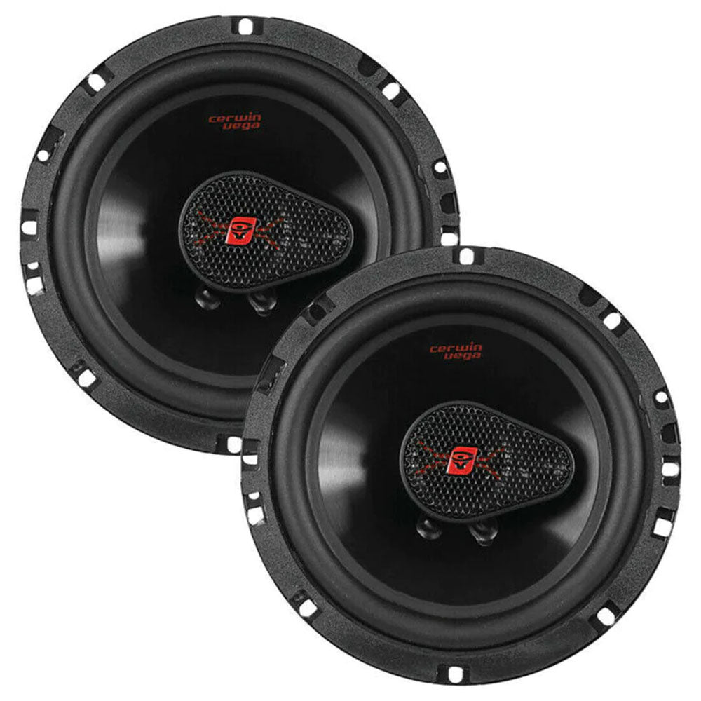 Cerwin Vega H7653 6.5 Inch 3-Way Coaxial Car Speakers - 680W Max Power, 120W RMS (Refurbished) - Perfect for Car Audio Upgrades & Home Theater Systems