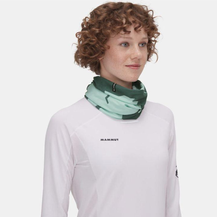 Mammut Logo Neck Gaiter - Lightweight & Breathable Face Cover for Hiking, Skiing & Outdoor Activities
