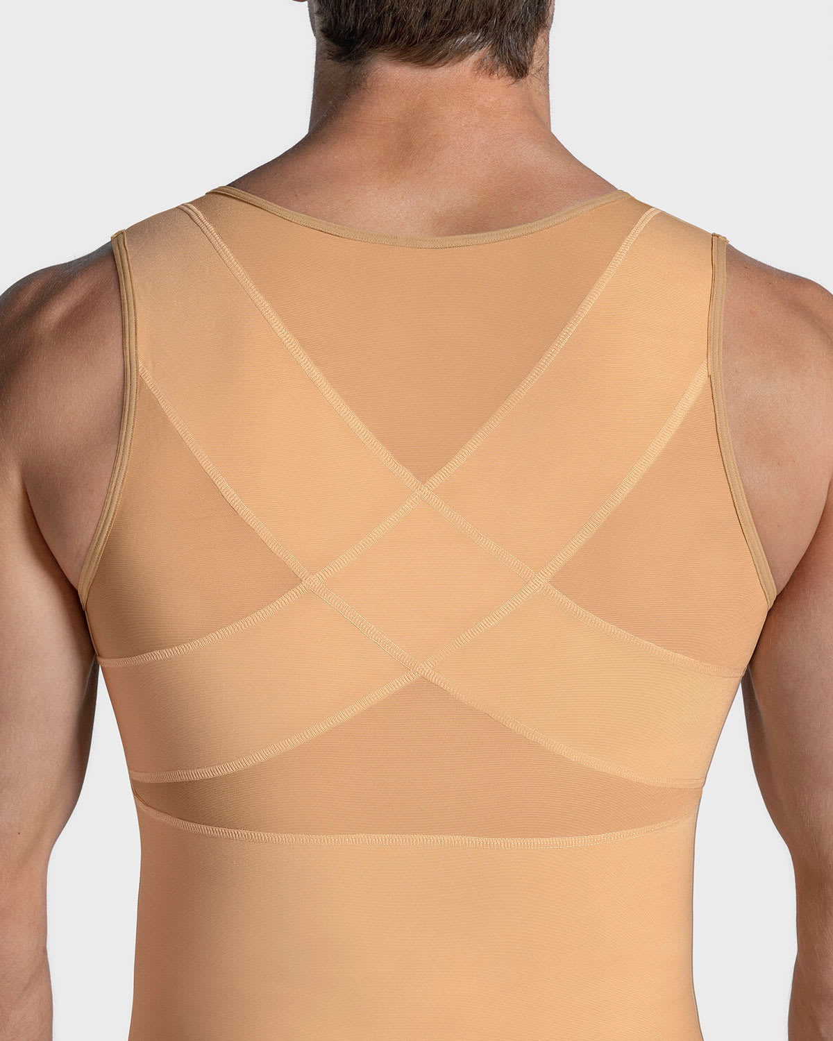 Post-Surgical Compression Vest for Men - Firm Support & Recovery Garment - Ideal for Post-Op Healing, Liposuction, and Tummy Tuck Recovery