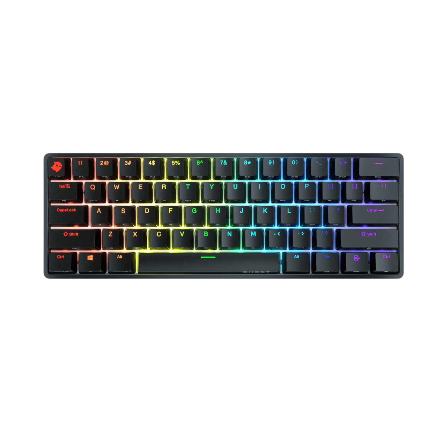 Ghost A1 Aluminum Wireless Keyboard - Ultra-Thin Bluetooth Keyboard for Mac, Windows, iPad | Home Office, Gaming & Travel Use