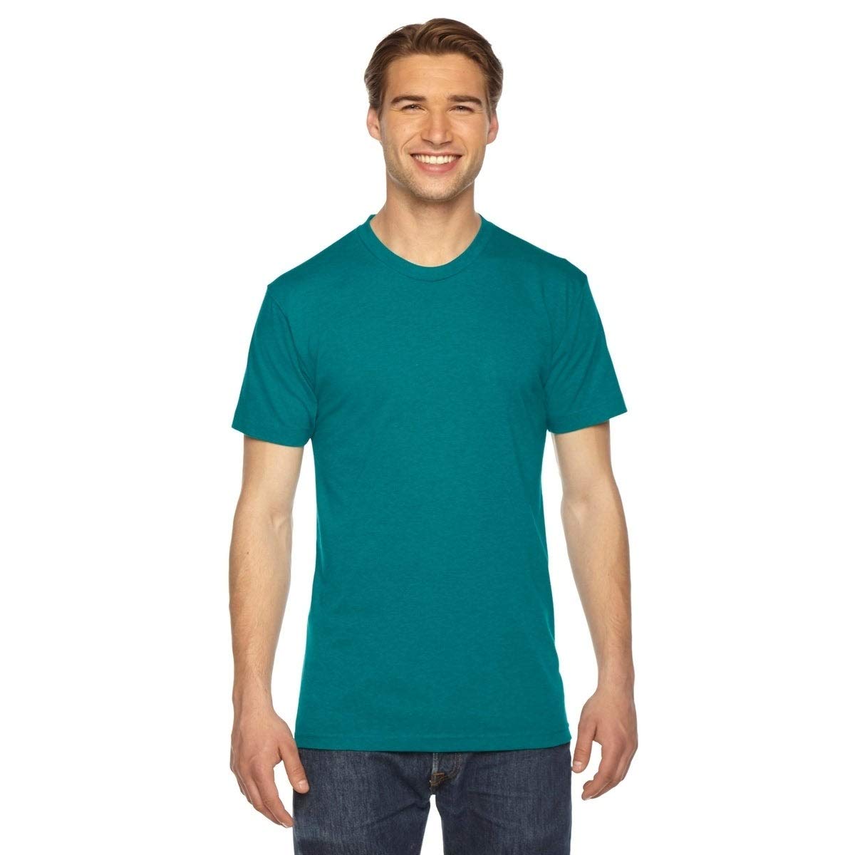 American Apparel Men's Tri-Blend Short Sleeve Track Shirt - Soft Breathable Tee for Running, Gym & Casual Wear | Comfortable Athletic Shirt for Workouts & Everyday Style