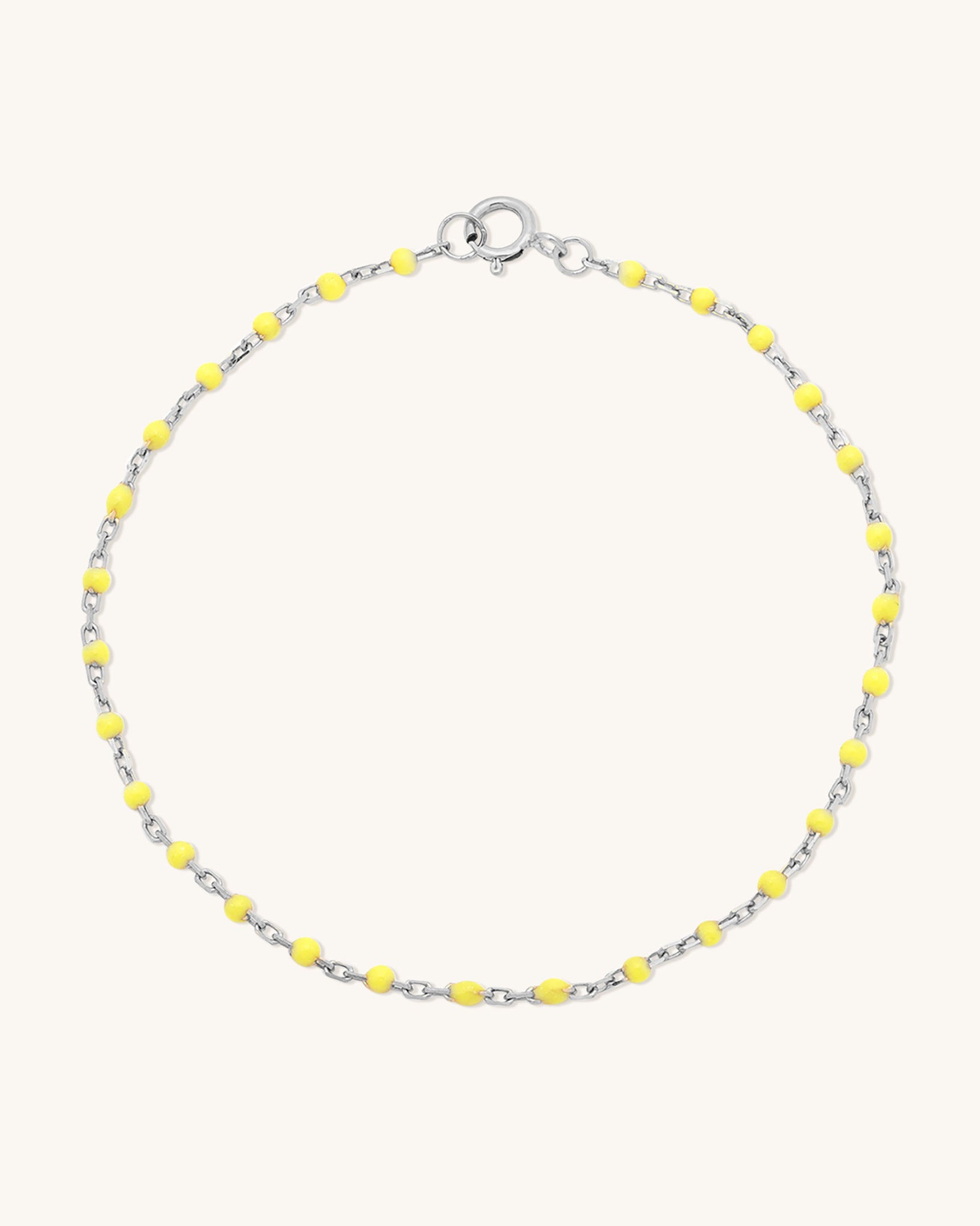 Lemon Candy Chain Anklet - Dainty Citrus Charm Ankle Bracelet for Women, Adjustable Summer Beach Jewelry Gift | Perfect for Vacation, Boho Style & Everyday Wear