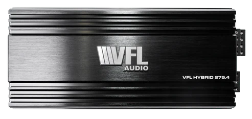 VFL Hybrid 275.4 Car Audio Amplifier - 4 Channel High Power Stereo Amp for Car Audio System, Home Theater, and Marine Boat Sound Systems