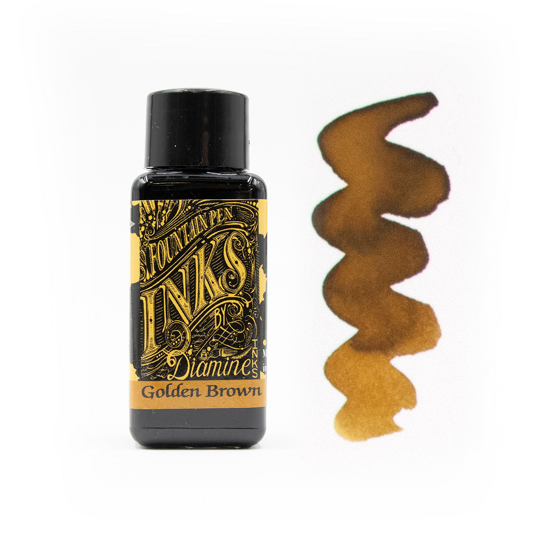 Premium Diamine Fountain Pen Ink 30ml Bottle - Vibrant Colors for Calligraphy, Journaling & Artistic Writing - Perfect for Fountain Pens, Dip Pens & Ink Drawing