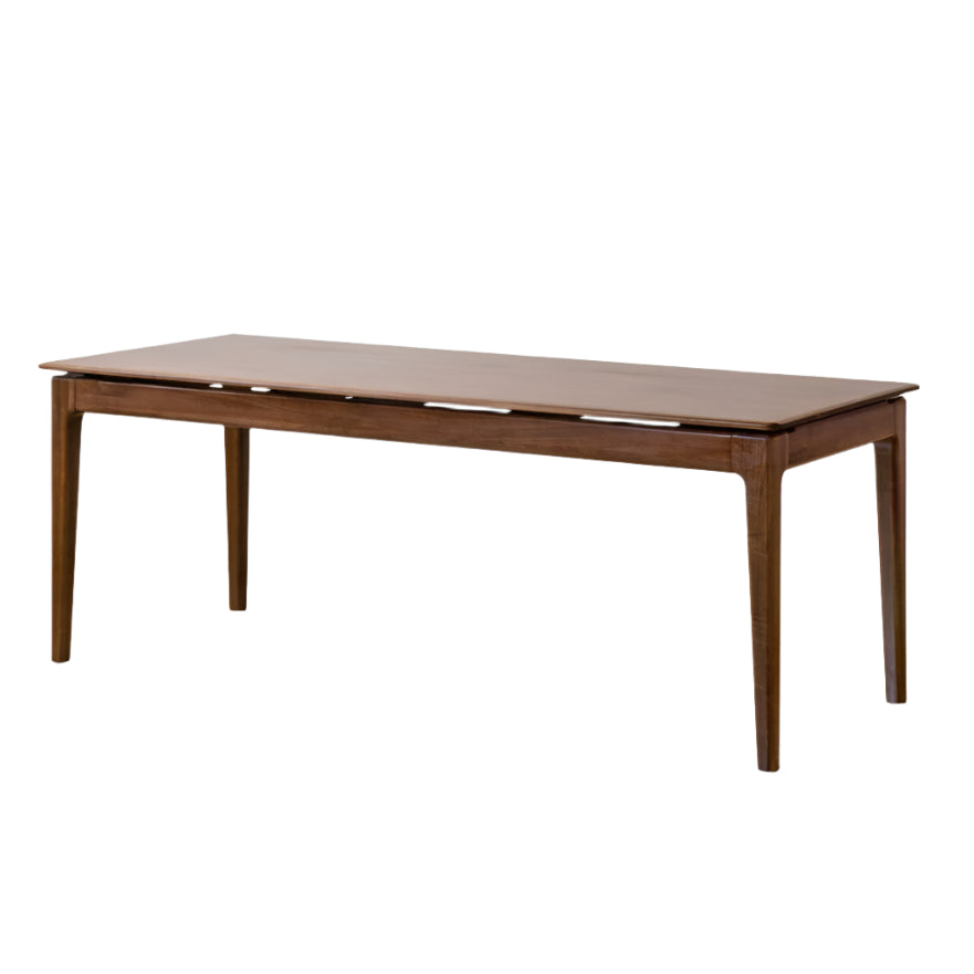 70.9×31.5×29.7 inch / 180×80×75.5 cm / Rich Dark Walnut Color / dining table