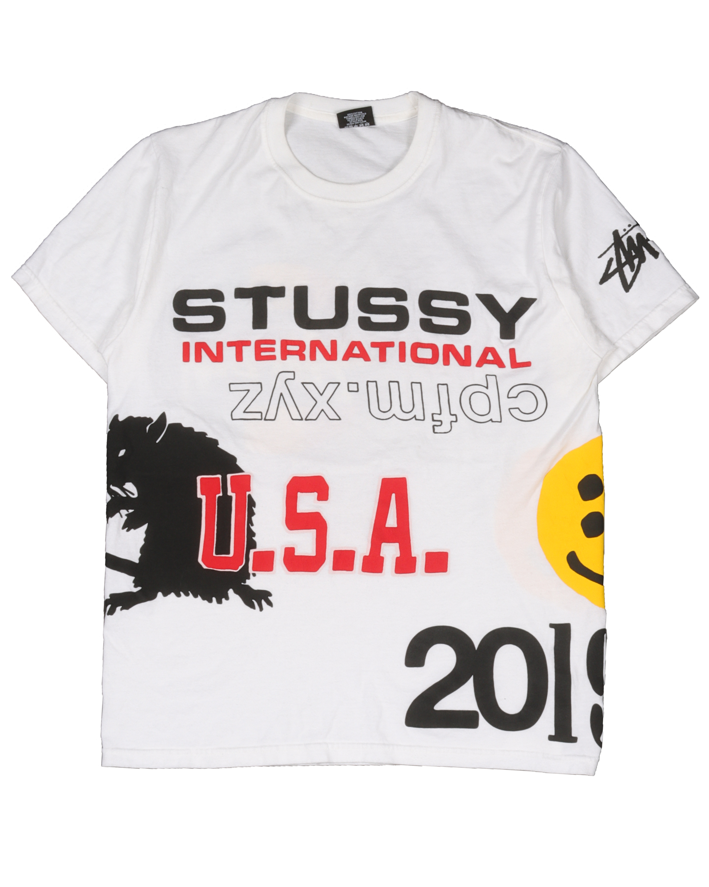 Stussy DSM LA 4th of July Patriotic T-Shirt - Vintage Graphic Tee for Men & Women - Perfect for Independence Day Celebrations, Casual Wear & Street Style