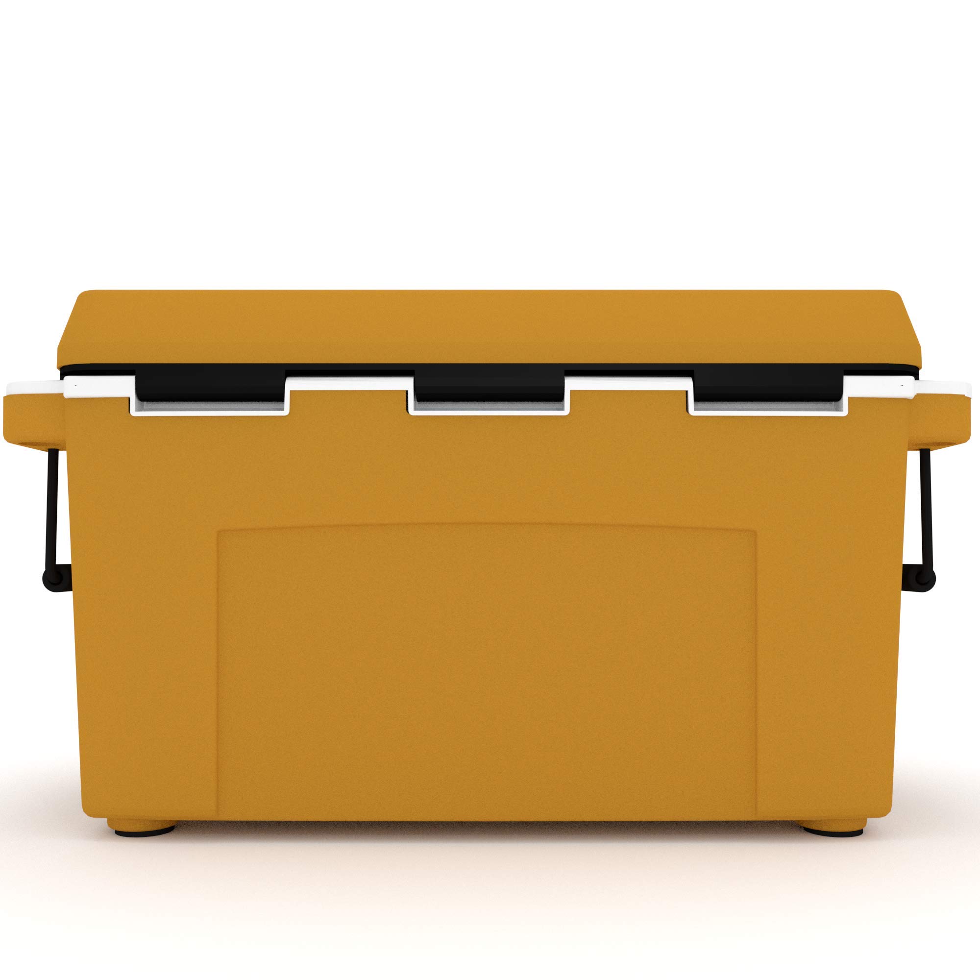 Cat Yellow 55 Quart Hard Cooler for Camping & Outdoor Adventures