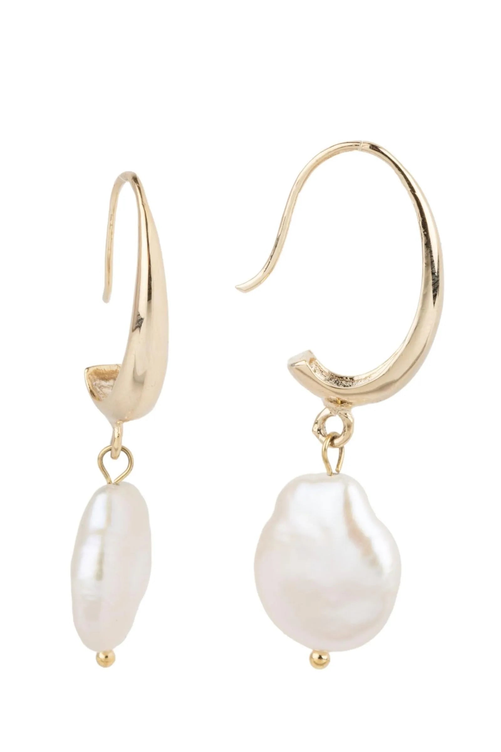 Haven Drop Pearl Earrings for Women - Elegant Dangle Pearl Jewelry for Party, Wedding & Everyday Wear