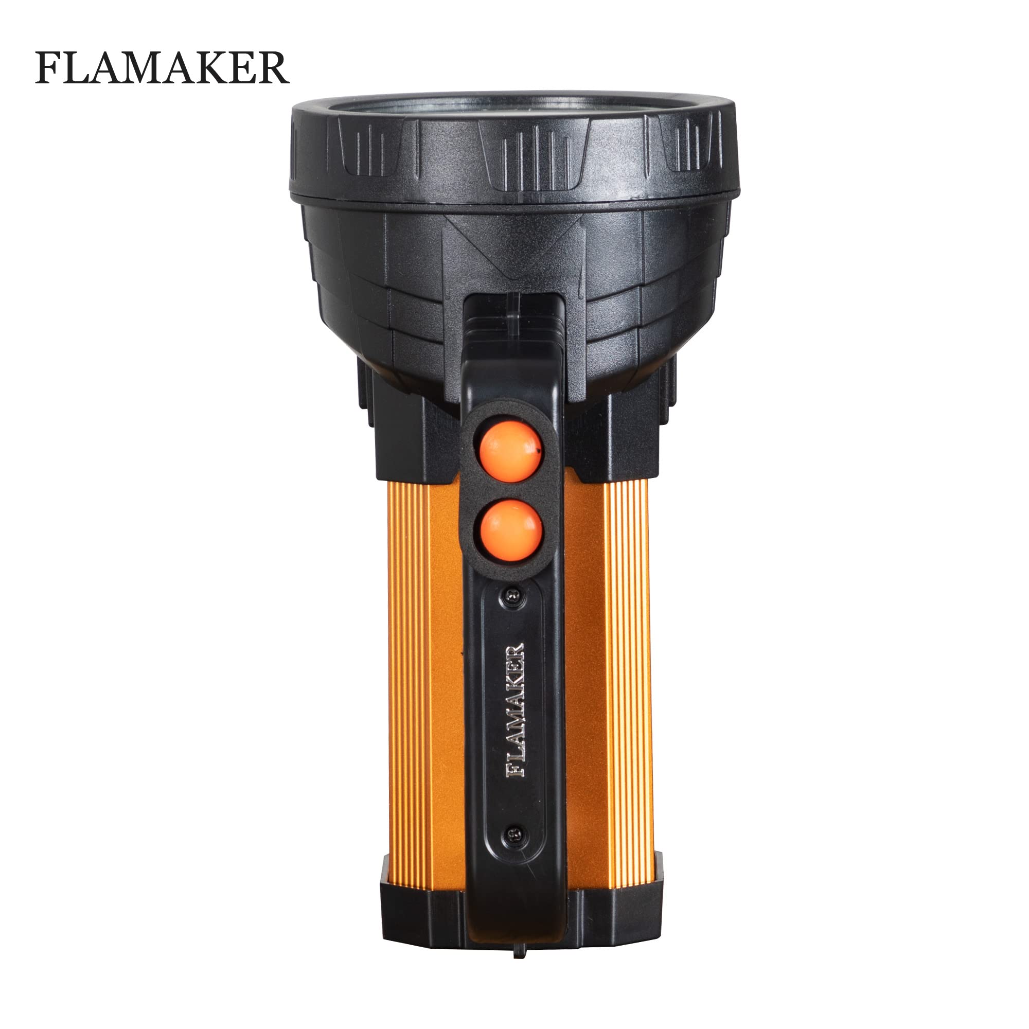 Flamaker LED Flashlight - USB Rechargeable Spotlight with Adjustable Focus - Perfect for Camping, Hiking, Emergency & Outdoor Adventures