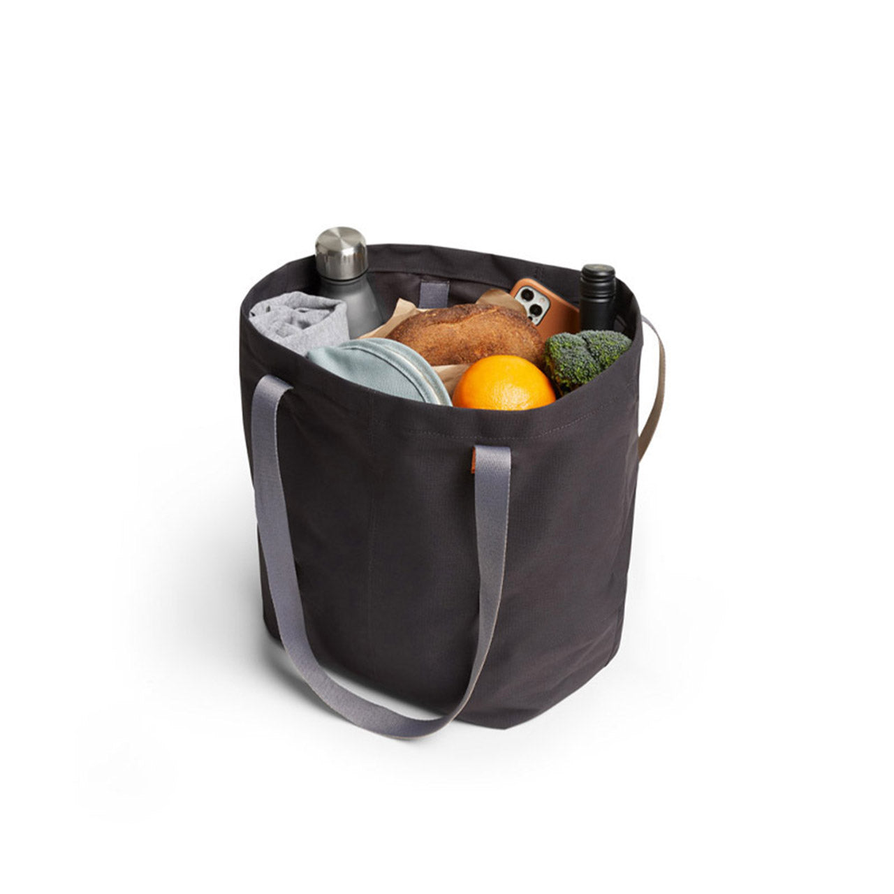 Bellroy Premium Leather Market Tote Bag - Stylish & Durable Shopping Tote for Groceries, Beach, and Everyday Use