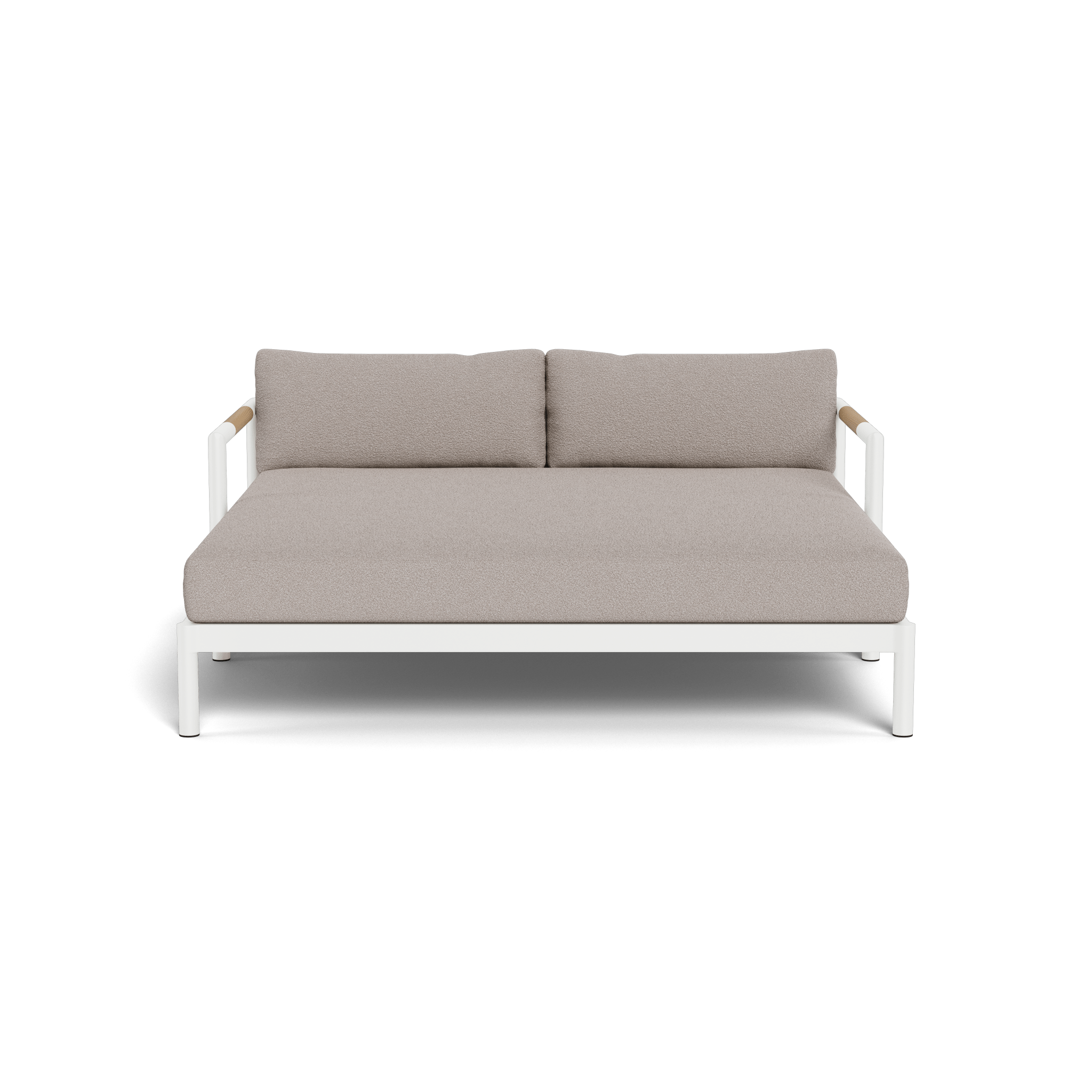 Breeze XL Aluminum Daybed - Lightweight & Durable Outdoor Lounge Bed for Patio, Poolside, or Garden Relaxation