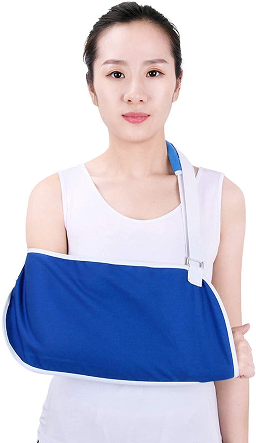 Fixed Elbow Brace & Shoulder Immobilizer - Lightweight Breathable Arm Support Sling for Elbow Joint Fixation, Shoulder Clavicle Injuries & Arm Fractures - Post-Surgery Recovery Aid for Sports Injuries & Daily Pain Relief