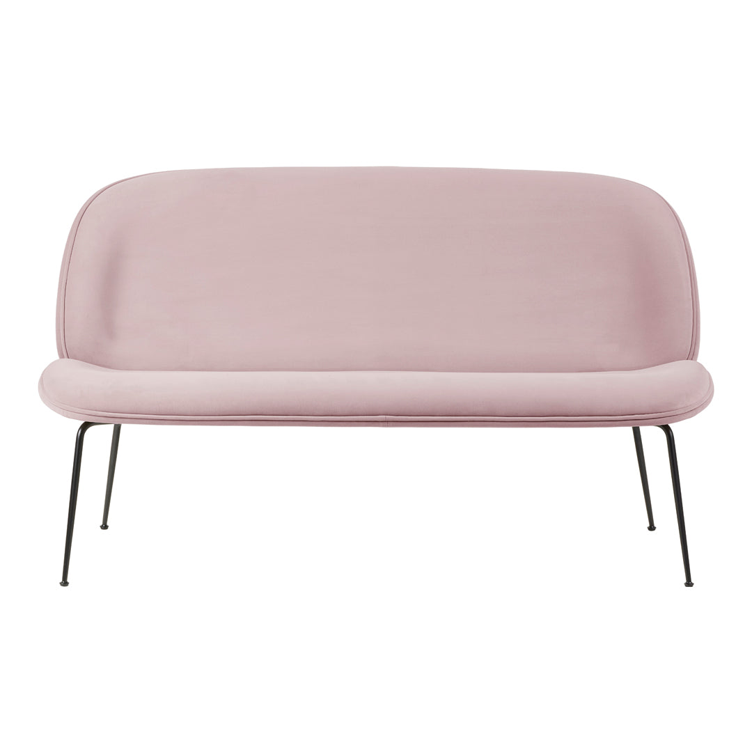 Gubi GamFratesi Beetle Sofa - Fully Upholstered Modern Lounge Chair for Living Room, Office & Reception Areas