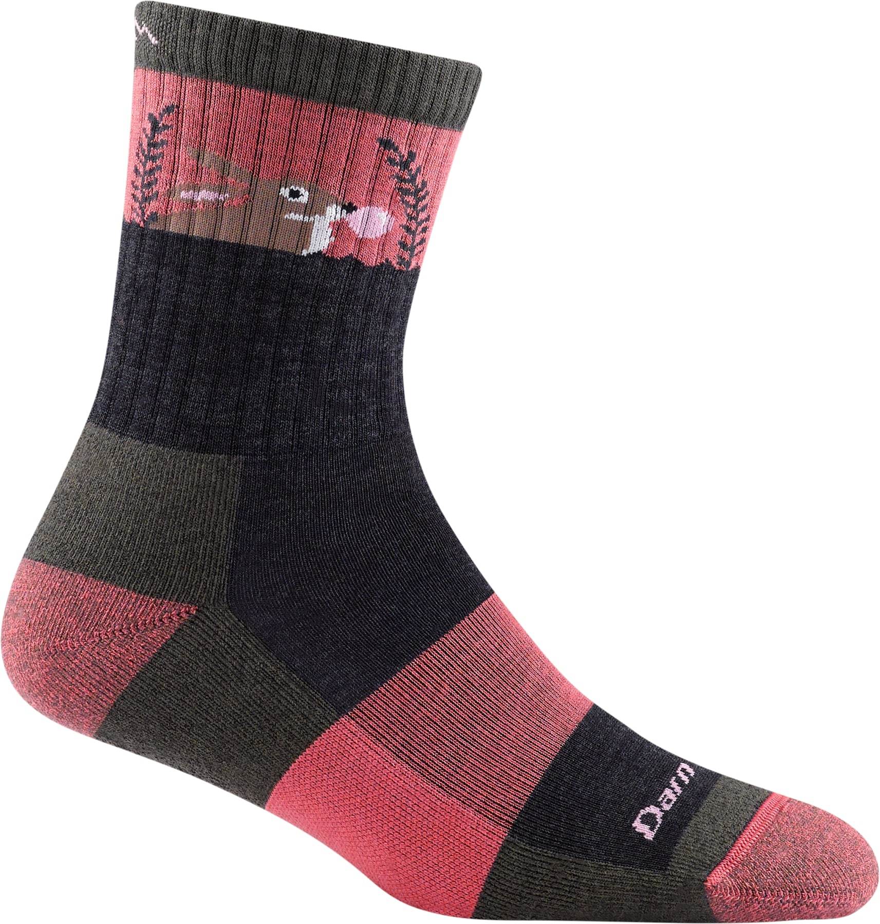 Darn Tough Women's Bubble Bunny Hiker Lightweight Micro Crew Socks - Moisture-Wicking & Cushioned for Hiking, Running & Outdoor Activities (Clearance Sale) - Perfect for Trail Adventures, Gym Workouts & Everyday Comfort