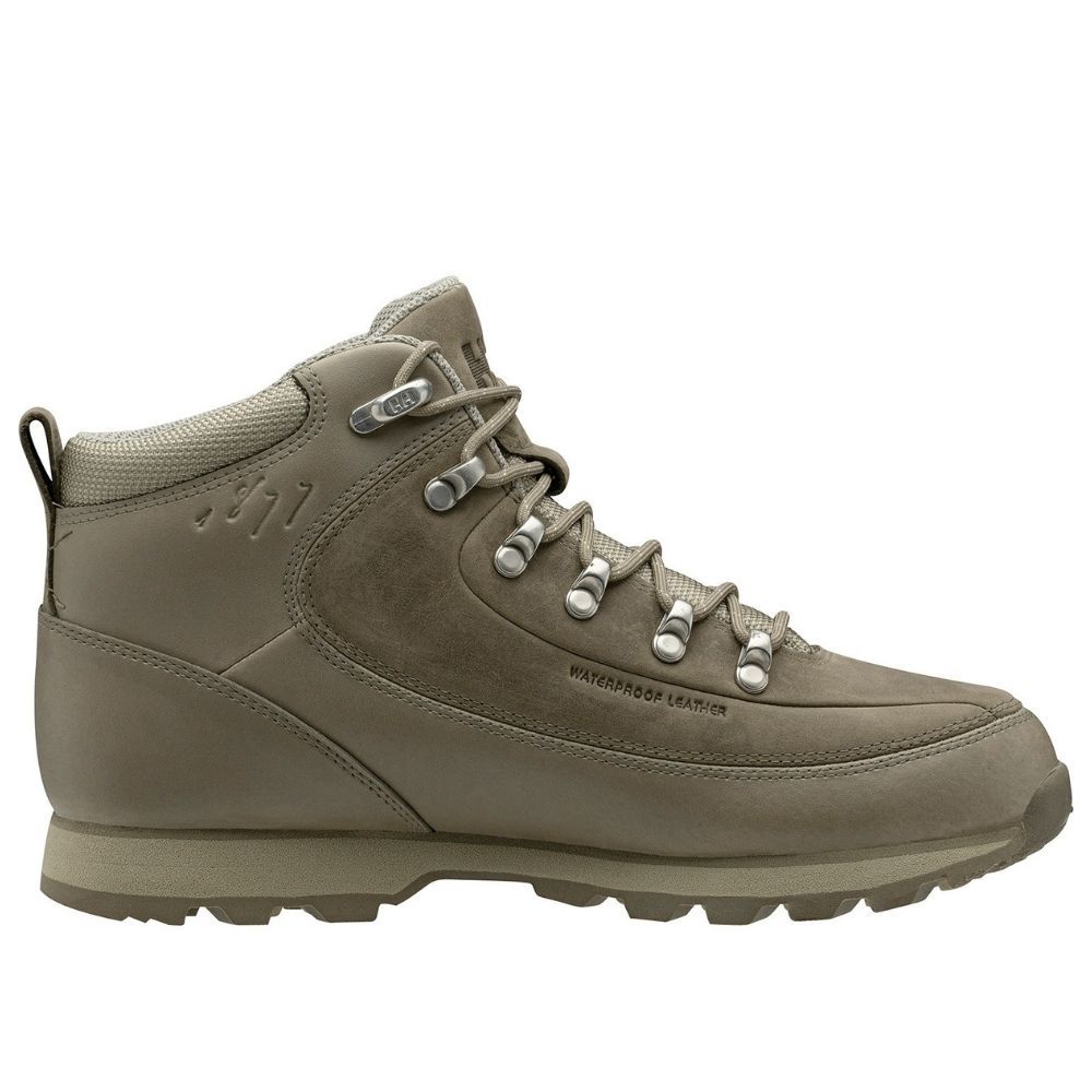 Helly Hansen Forester Leather Snow Boots - Waterproof Winter Boots for Men & Women - Warm Insulated Hiking Boots for Snow, Ice & Cold Weather - Perfect for Skiing, Snowboarding & Outdoor Adventures