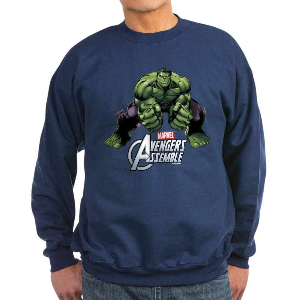 Hulk Fists Graphic Sweatshirt for Men & Women - Dark Green Pullover Hoodie | Marvel Superhero Fan Apparel for Gym, Cosplay & Casual Wear
