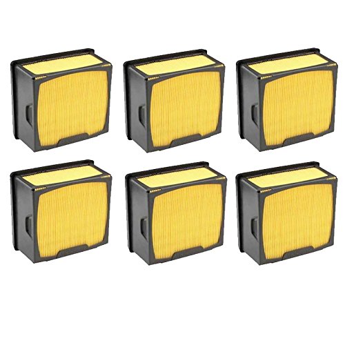 Husqvarna 6-Pack OEM Air Filters 574362301 & 574362302 for K760 Power Cutter - Perfect for Construction, Demolition & Concrete Cutting Projects