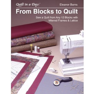 Blocks to Quilt DVD - Learn Quilting Techniques Step by Step | Perfect for Beginners & DIY Enthusiasts | Great for Home Decor & Gift Making