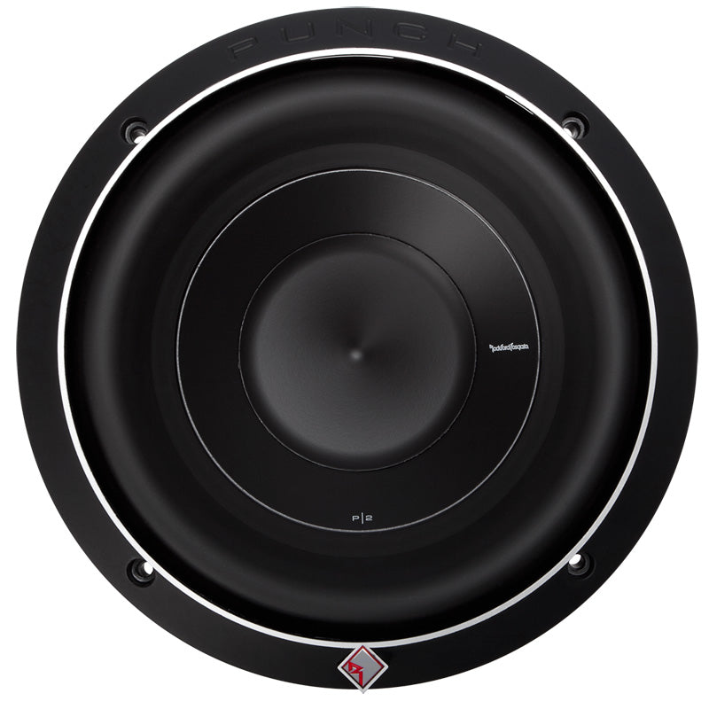 Rockford Fosgate P2D4-8 12-Inch Car Subwoofer - 400W RMS, Dual 4 Ohm Voice Coil for Deep Bass - Perfect for Car Audio Systems & Home Theater Setups