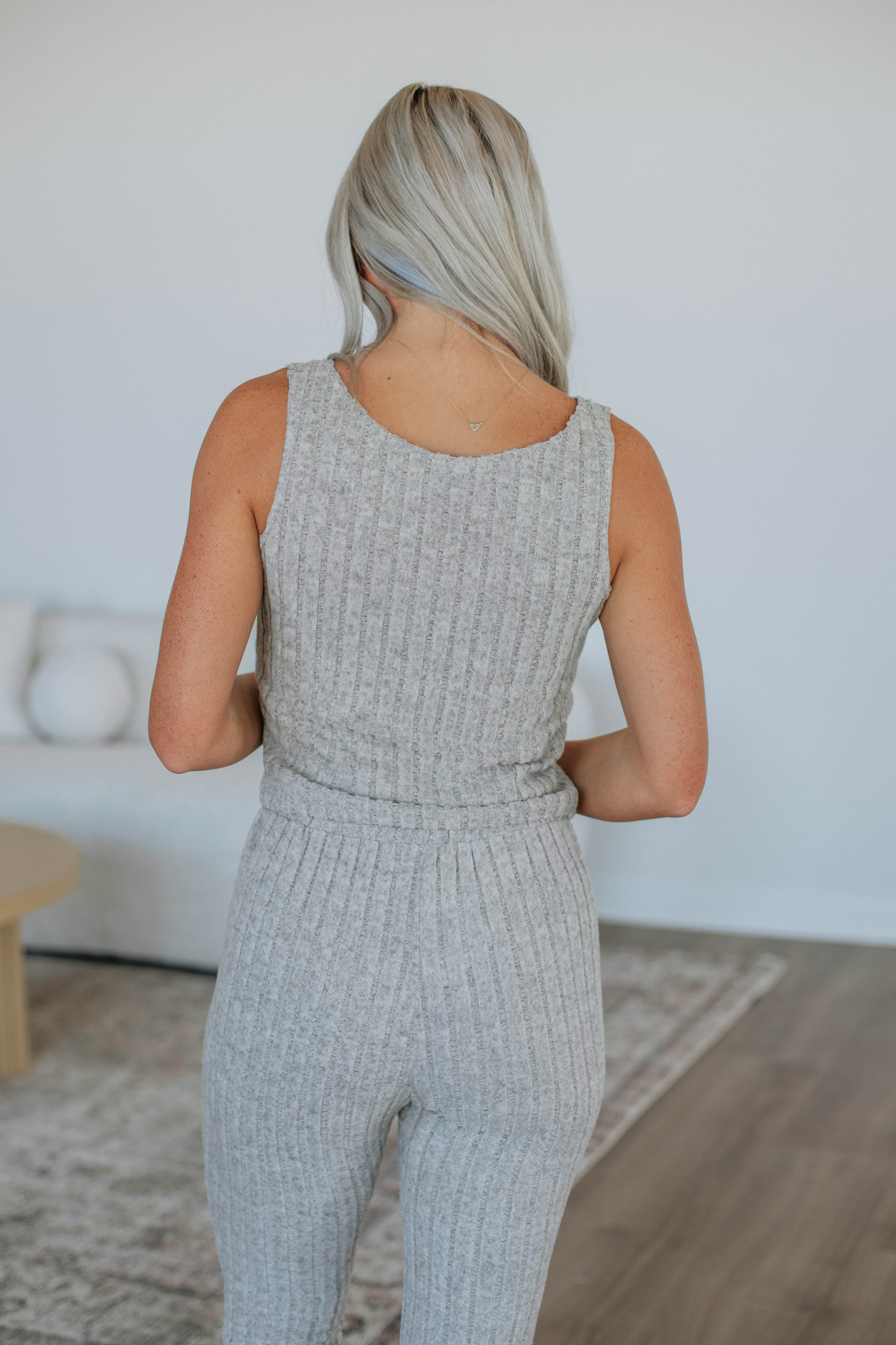 Cozy Tank Top in Taupe - Soft & Comfortable Women's Casual Wear for Lounge, Yoga & Everyday Outfits
