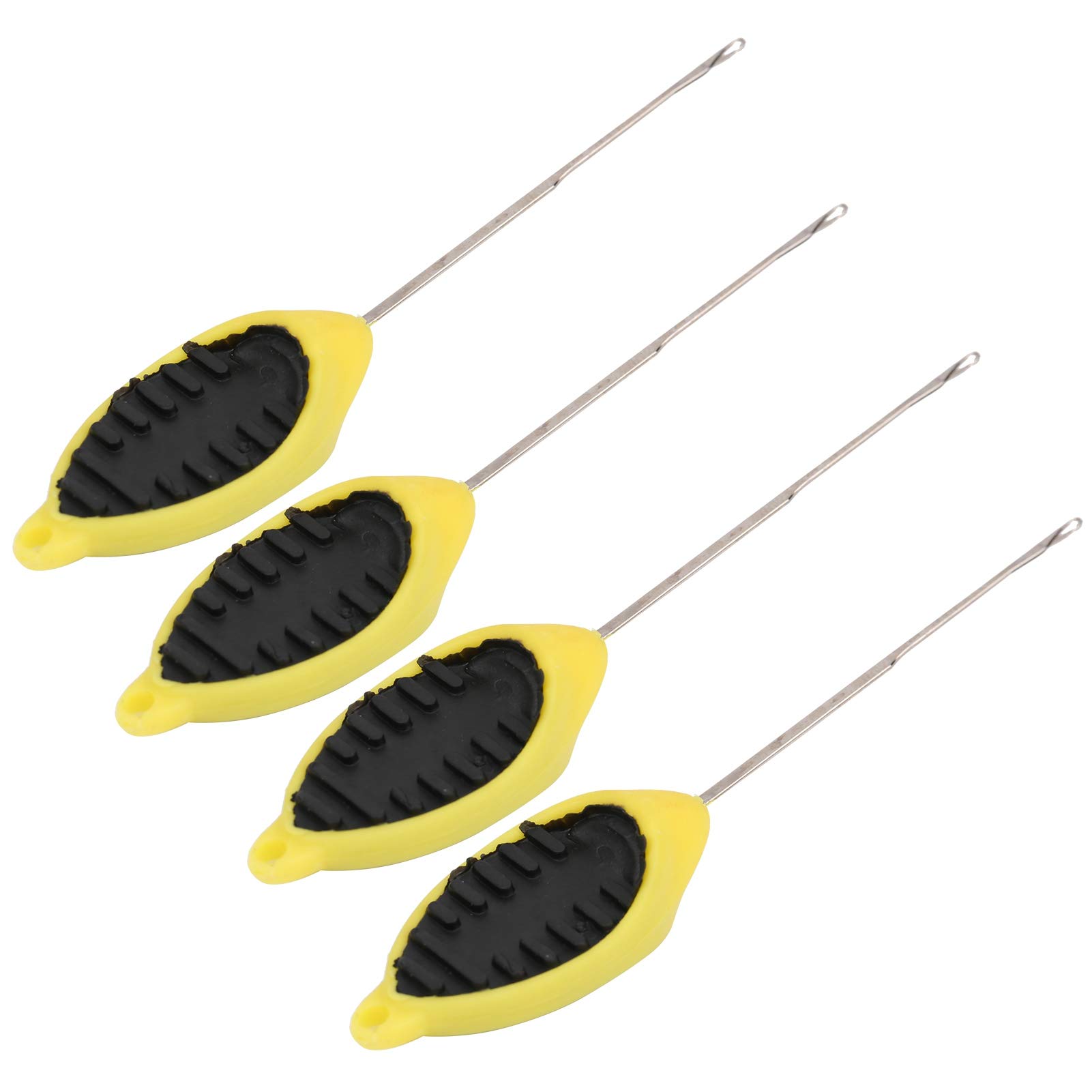 Salutuya Non-Slip Threading Crochet Fishing Tools (4-Piece Set) – Essential Gear for Anglers & Fishermen – Perfect for Fly Fishing, Bait Rigging, and Knot Tying