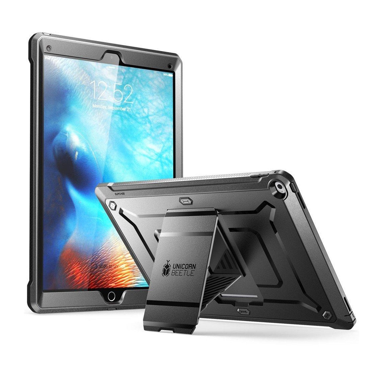 iPad Pro 12.9 inch (2015) Unicorn Beetle Pro Full Body Rugged Protective Case - Shockproof, Anti-Scratch Cover with Built-in Screen Protector for Apple iPad Pro 12.9